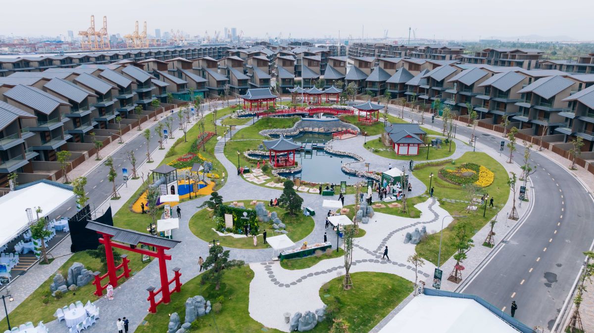 The Komorebi mang đậm phong cách Nhật Bản từ thiết kế kiến trúc tới cảnh quan, tiện ích