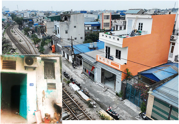 Ngôi nhà của chị Nguyễn Thị Thi (TP Nam Định).