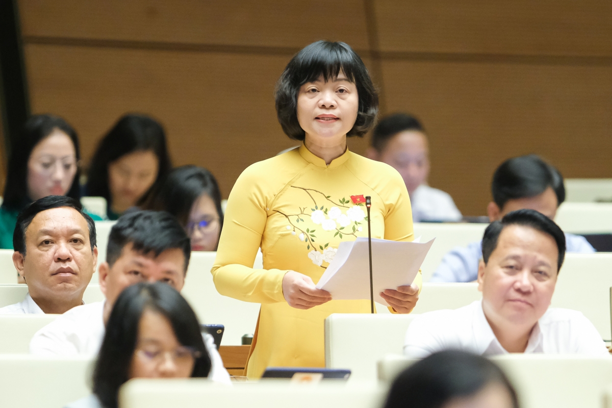Đại biểu Nguyễn Thanh Cầm, đoàn Tiền Giang.