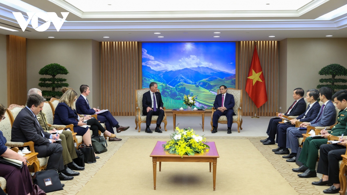 Thủ tướng Phạm Minh Chính đề nghị hai bên tiếp tục triển khai các lĩnh vực hợp tác hiện có.