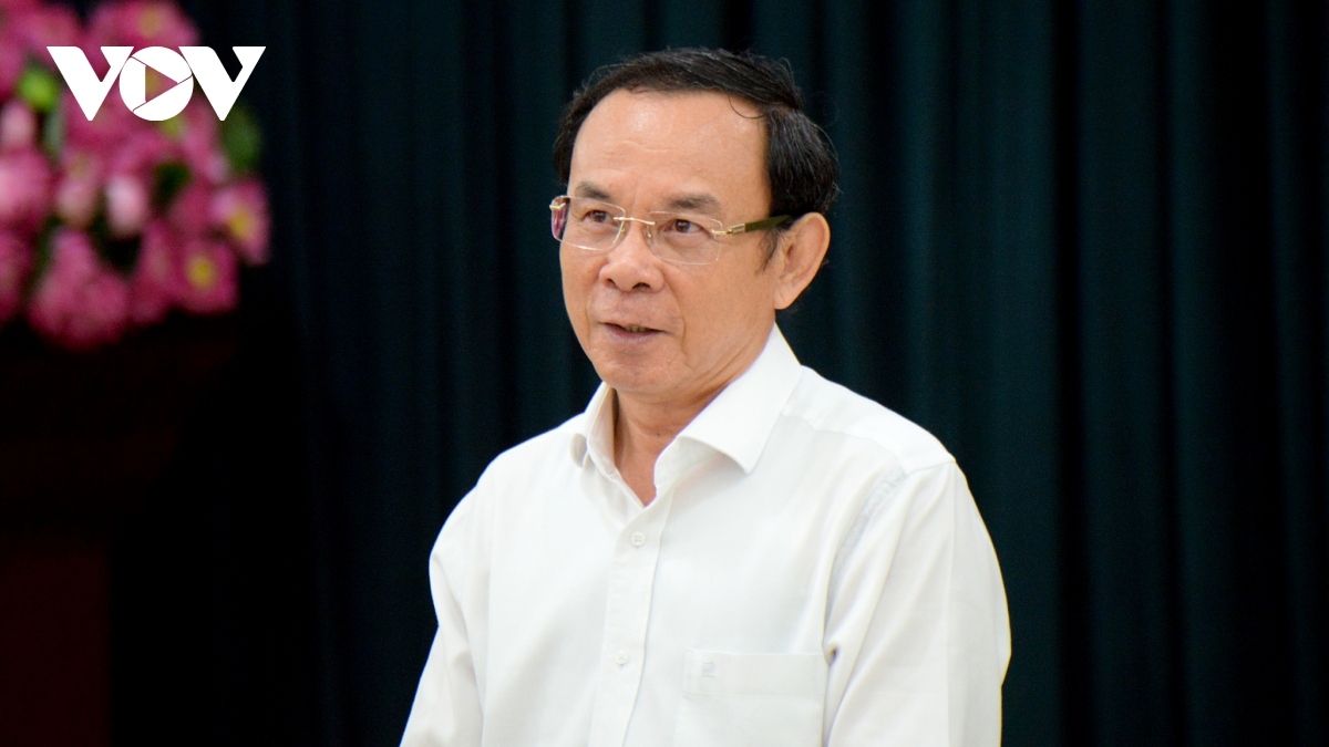 Bí thư Thành uỷ TP.HCM Nguyễn Văn Nên.