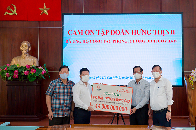 Tập đoàn Hưng Thịnh thực hiện nhiều hoạt động ý nghĩa qua các chương trình an sinh xã hội cũng như hỗ trợ công tác phòng, chống dịch Covid-19